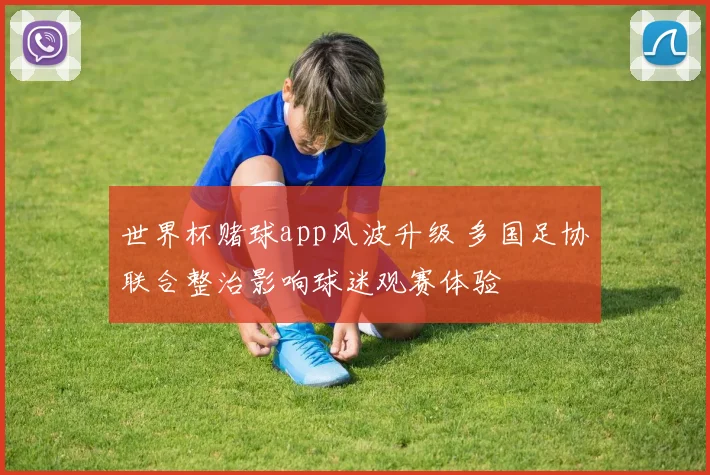 世界杯赌球app风波升级 多国足协联合整治影响球迷观赛体验