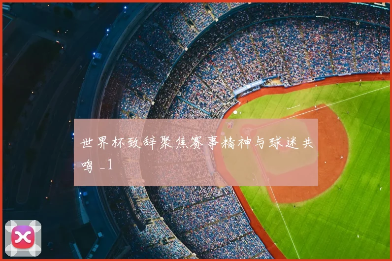 世界杯致辞聚焦赛事精神与球迷共鸣 _1
